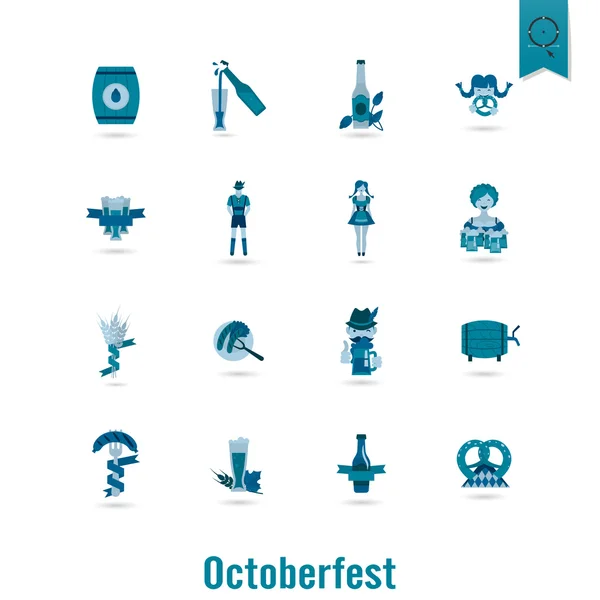 Festival de bière oktoberfest — Image vectorielle