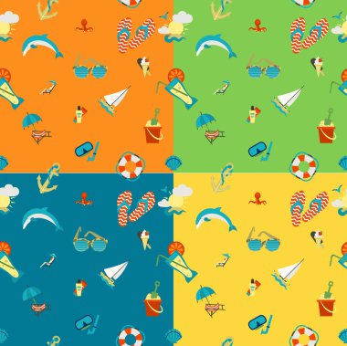 farklı renklerde dört arka plan