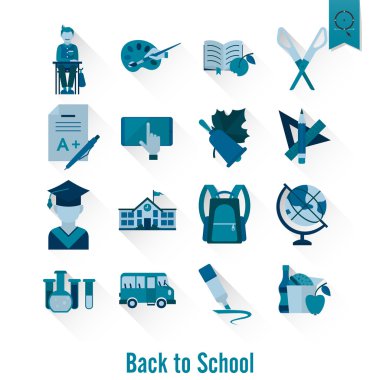 okul ve eğitim simgeleri