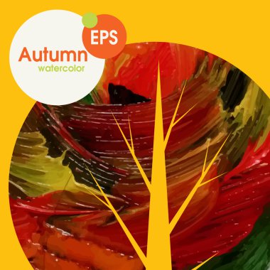 yaratıcı sonbahar arka plan