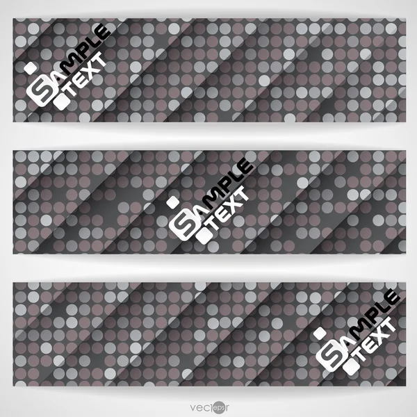 Senza soluzione di continuità grigio Gquare Tiles Pattern — Vettoriale Stock