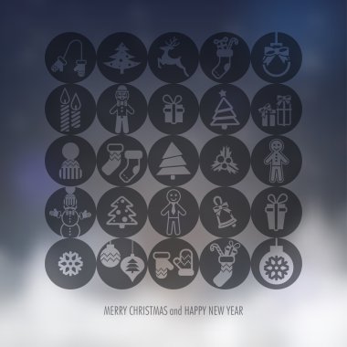Christmas Icons set