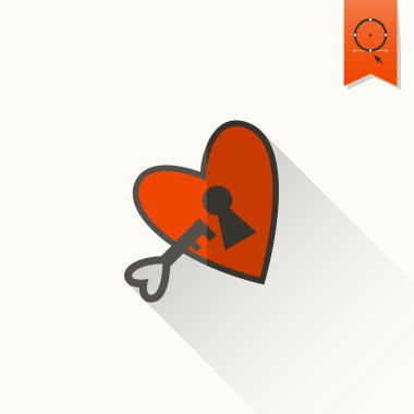 Mutlu Sevgililer günü simgesi