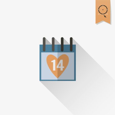 Mutlu Sevgililer günü simgesi