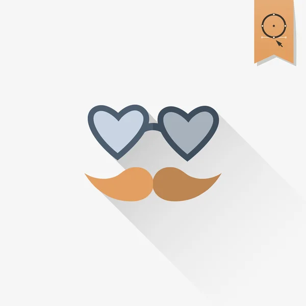 Happy Valentines Day pictogram — Stockvector