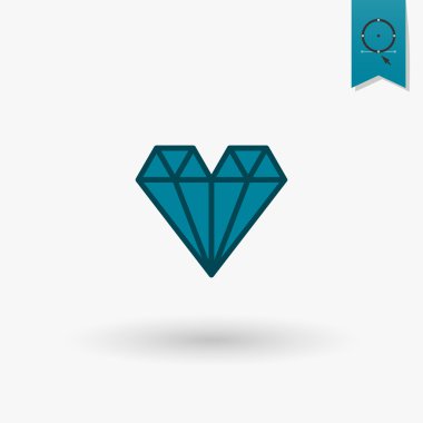 Mutlu Sevgililer günü simgesi