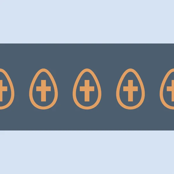 Celebración Iconos de Pascua — Vector de stock