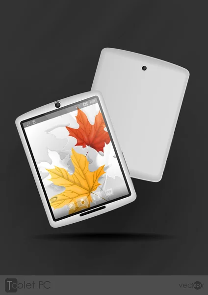 Tablet PC, mobiele telefoon — Stockvector