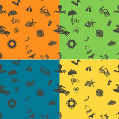 farklı renklerde dört arka plan