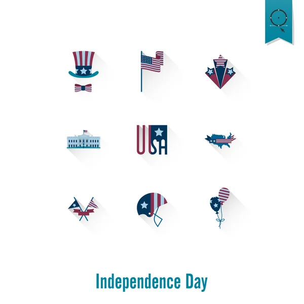 Independence Day of the United States — Stock Vector