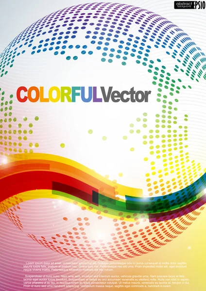 Abstract Colorful Background. — Stock Vector