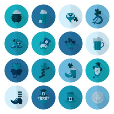 Saint Patricks Day Icon Set