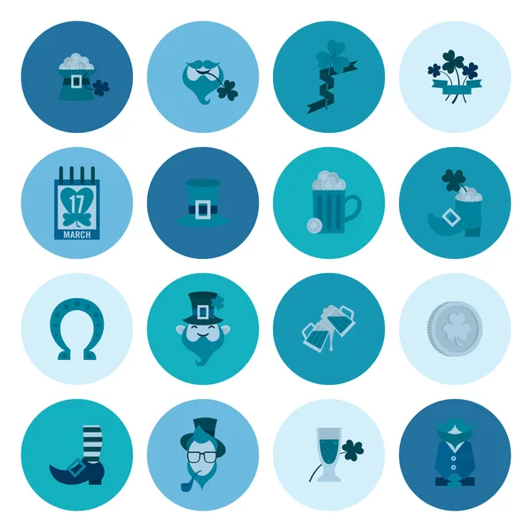 Saint Patricks Day Icon Set