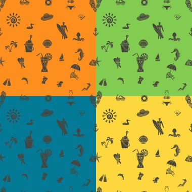 farklı renklerde dört arka plan