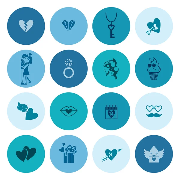 mutlu Sevgililer günü simgeler