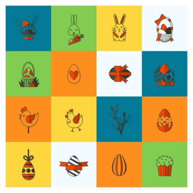 Kutlama Paskalya simgeler