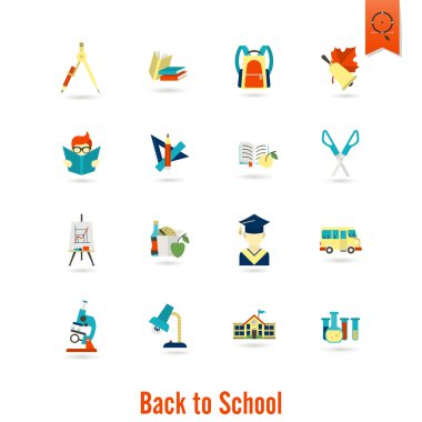 okul ve eğitim simgeleri