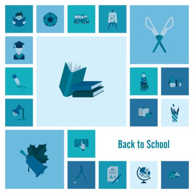 okul ve eğitim simgeleri