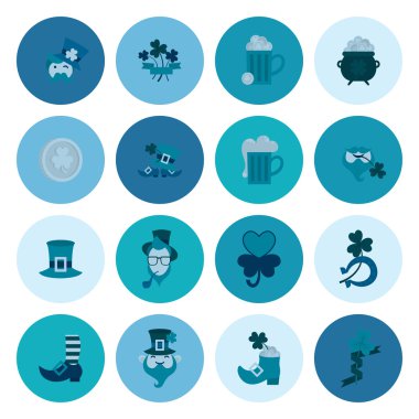 Saint Patricks Day Icon Set