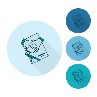 Finansal anlaşma, el sıkışma