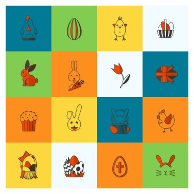 Kutlama Paskalya simgeler