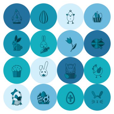 Kutlama Paskalya simgeler