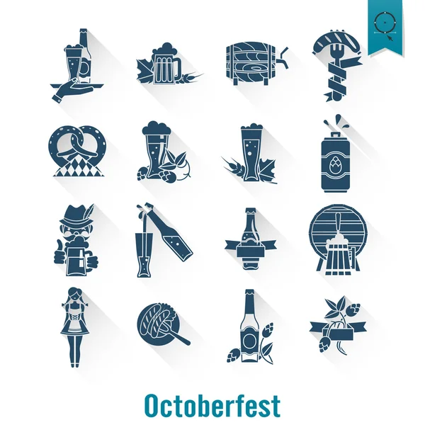 Festival de cerveja oktoberfest — Vetor de Stock