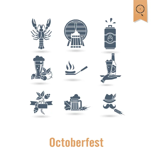 Festival de cerveza oktoberfest — Archivo Imágenes Vectoriales