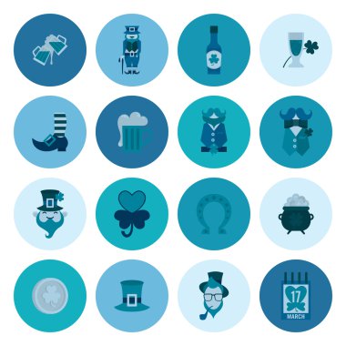 Saint Patricks Day Icon Set