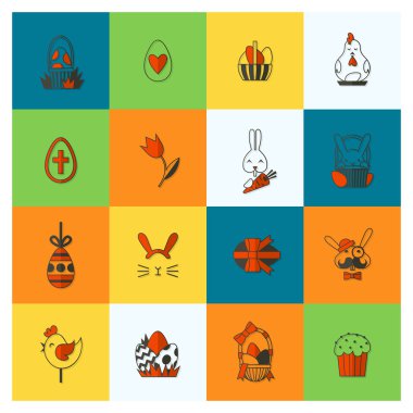 Kutlama Paskalya simgeler