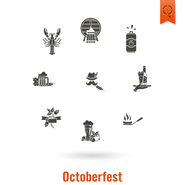 Festival de cerveja oktoberfest — Vetor de Stock