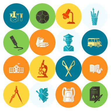 okul ve eğitim simgeleri