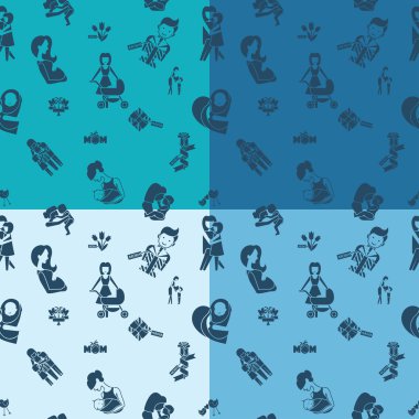 Anneler günü Seamless Modeli