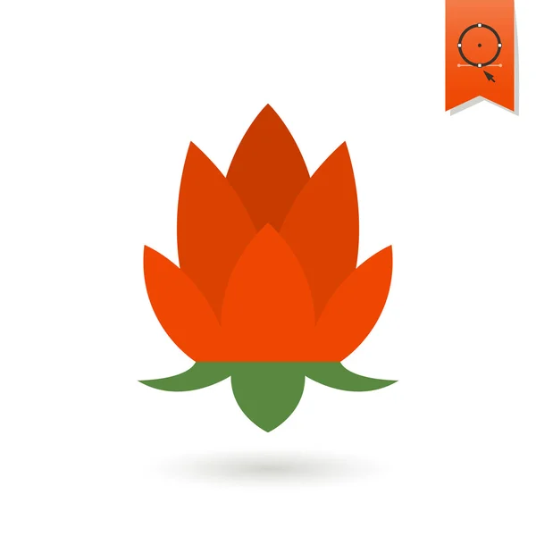 Diwali. Indický Festival ikona — Stockový vektor