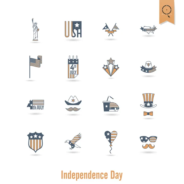 Independence Day of the United States — Stock Vector