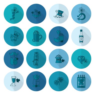 Saint Patricks Day Icon Set