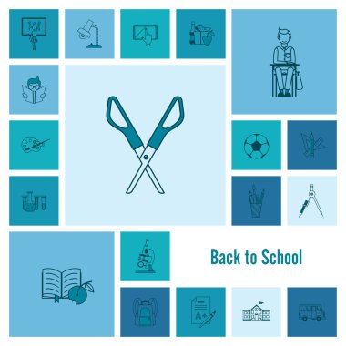 okul ve eğitim simgeleri