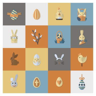 Kutlama Paskalya simgeler