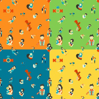 Anneler günü Seamless Modeli