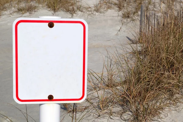 Strand teken — Stockfoto