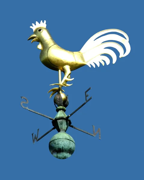 Zwevende weathervane op een heldere dag — Stockfoto