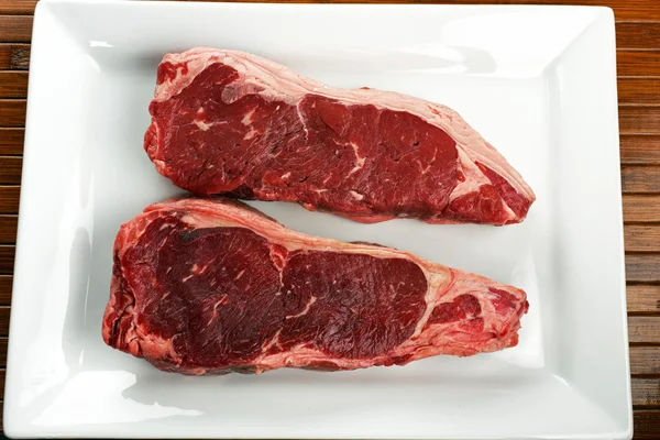 Raw Beef Steak — Stock Photo, Image