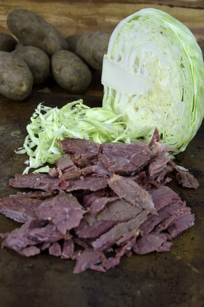 Sózott marhahús szegy — Stock Fotó