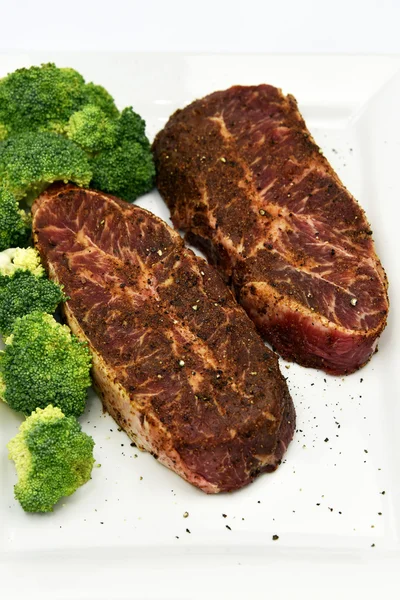 Beef Flat Iron Steak — Stock Photo, Image