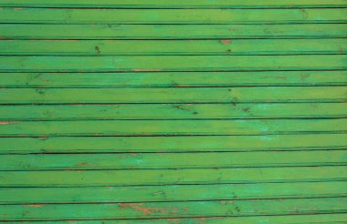 Eski boyanmış ahşap duvar, ahşap döşeme