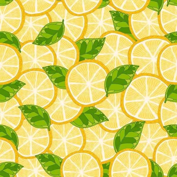 Cytryny i liście cytryny — Zdjęcie stockowe