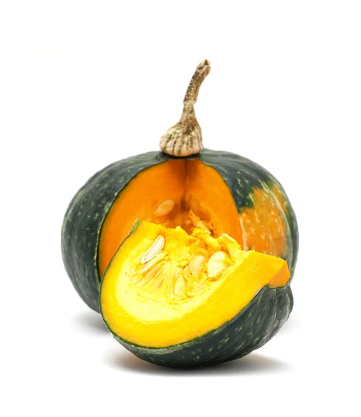 Calabaza aislada sobre fondo blanco — Foto de Stock