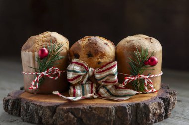 Geleneksel İtalyan Ev Yapımı Noel Keki