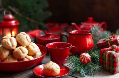 Geleneksel Ev Yapımı Bethmanchen - Alman badem kurabiyeleri