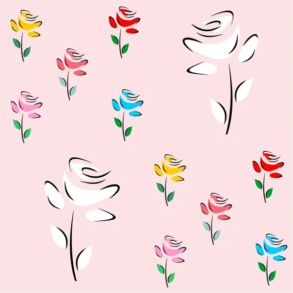 Spring flower's, Royalty Free Stock Vectors